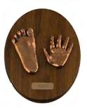 Child Keepsake Hand & Foot Plaque