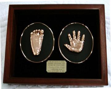 Baby Keepsake Box (hand & foot)