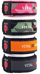 Vacation Safety Teen ID Bracelets