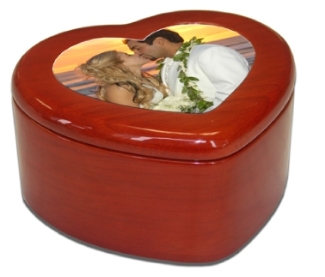 Photo Keepsake Box - Heart